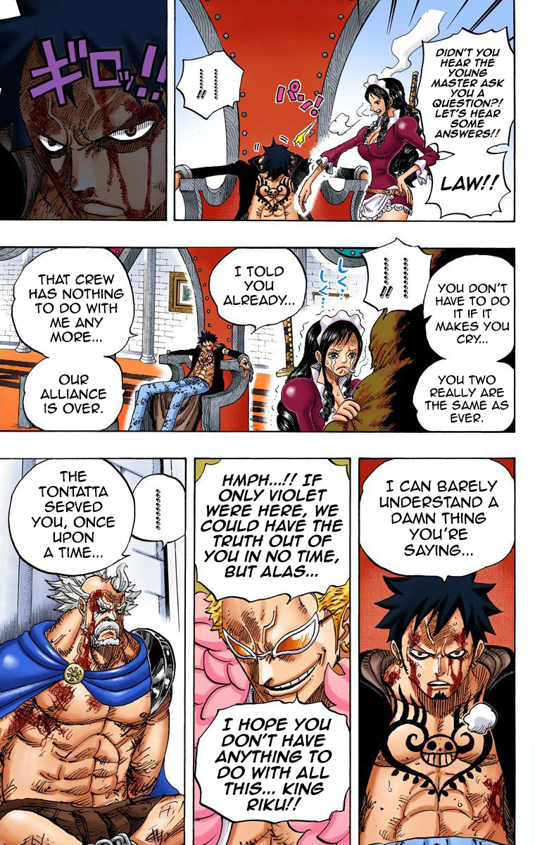 One Piece - Digital Colored Comics - Vol.74 Chapter 740: It's Up To You!!!