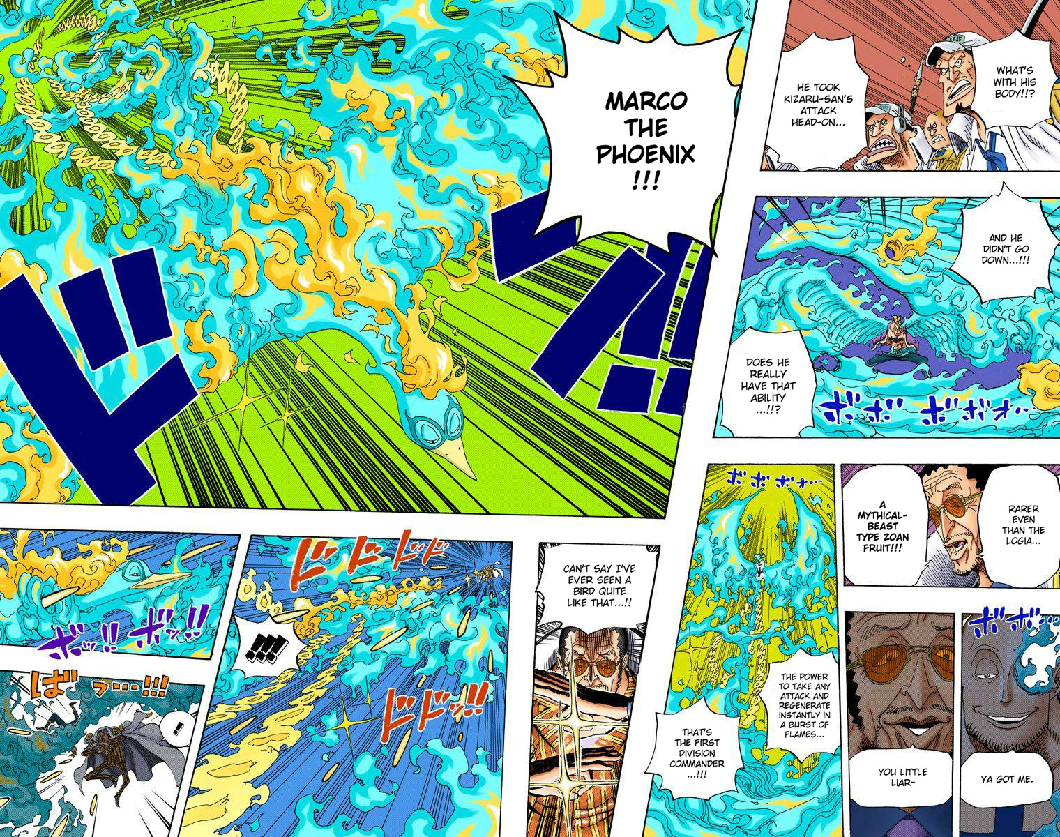 One Piece - Digital Colored Comics - Vol.57 Chapter 554: Admiral Akainu