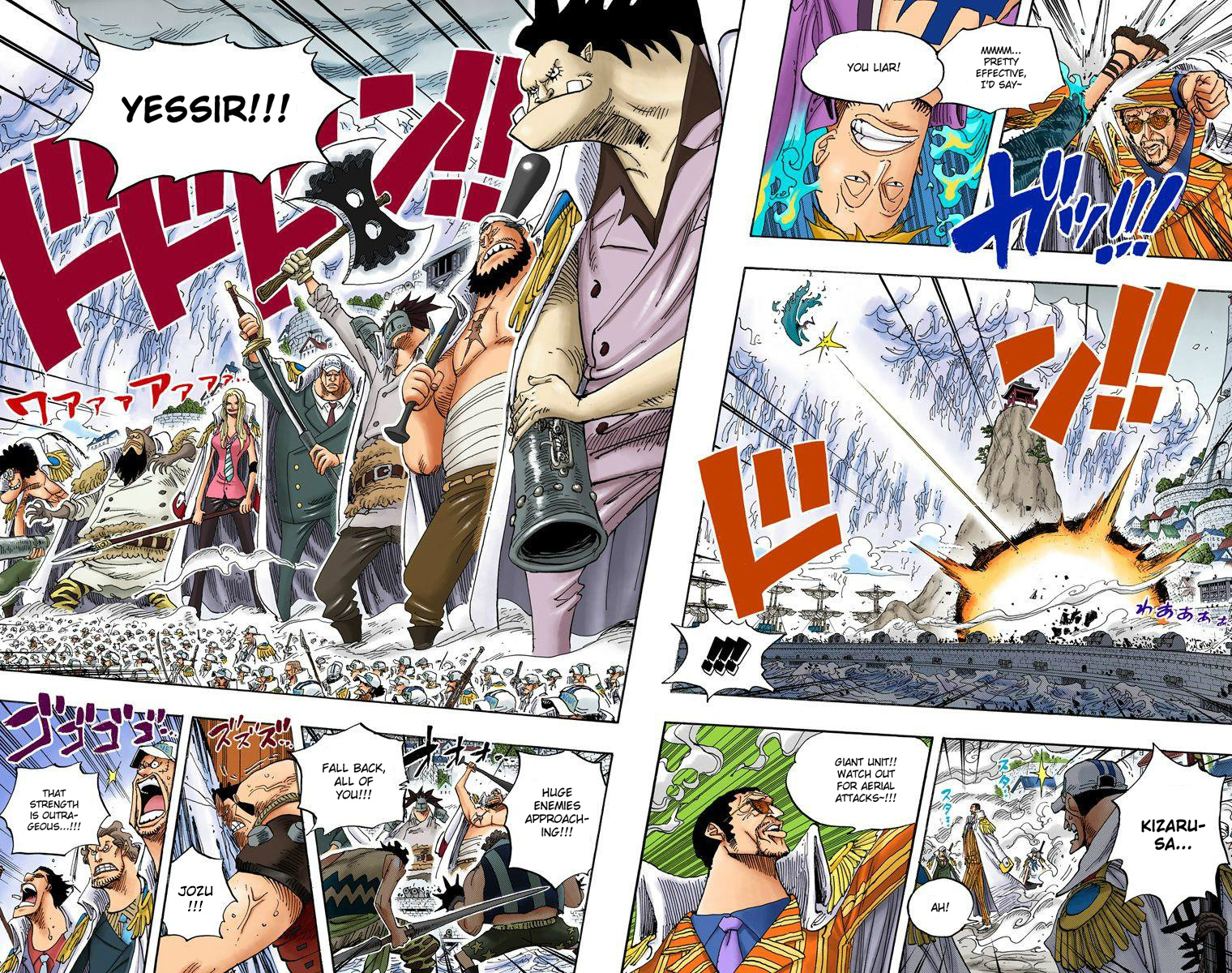 One Piece - Digital Colored Comics - Vol.57 Chapter 554: Admiral Akainu