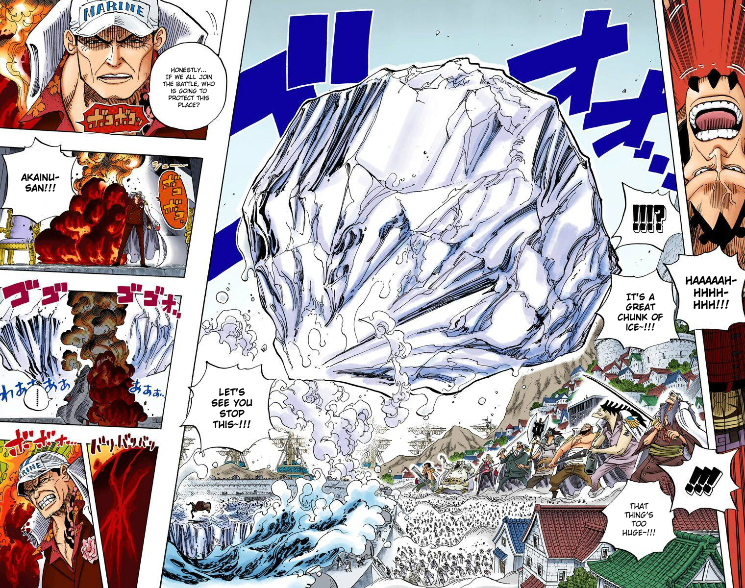 One Piece - Digital Colored Comics - Vol.57 Chapter 554: Admiral Akainu