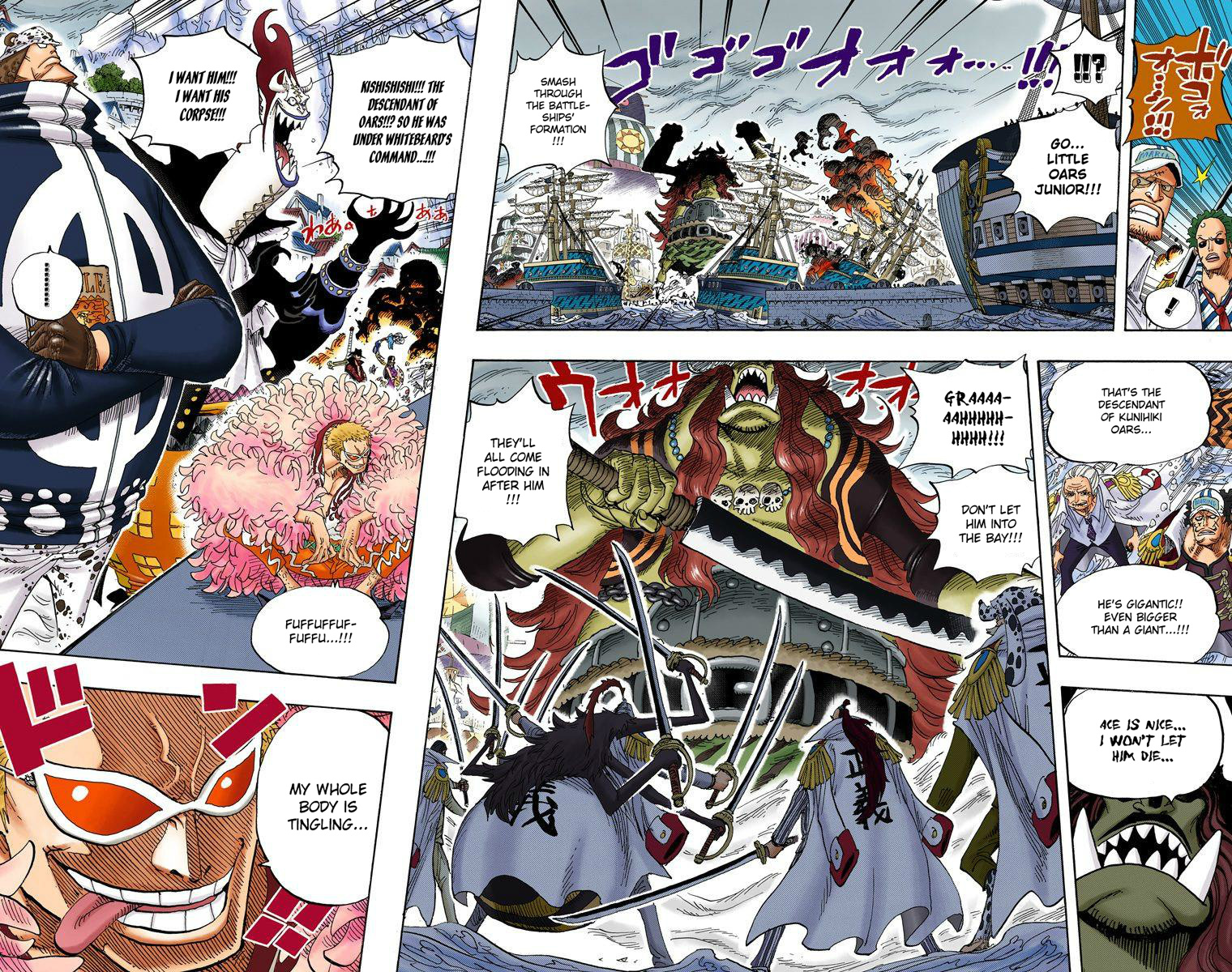 One Piece - Digital Colored Comics - Vol.57 Chapter 554: Admiral Akainu