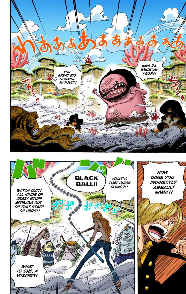 One Piece - Digital Colored Comics - Vol.65 Chapter 640: Right Above Fishman Island