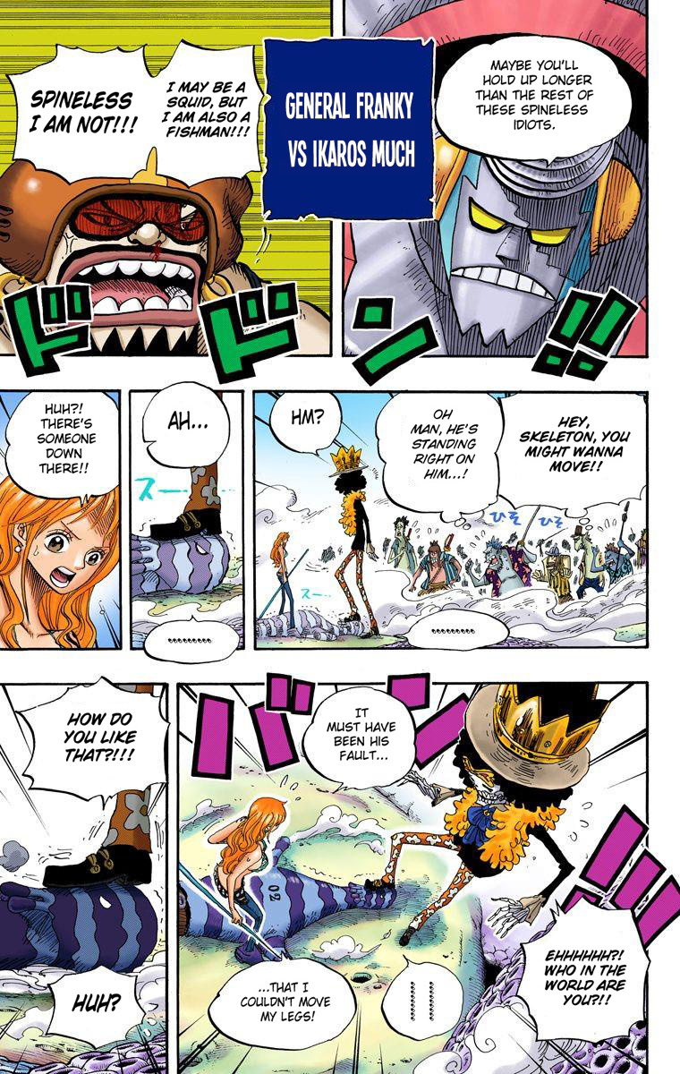 One Piece - Digital Colored Comics - Vol.65 Chapter 640: Right Above Fishman Island