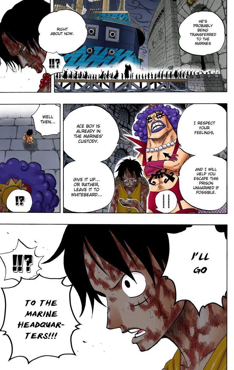 One Piece - Digital Colored Comics - Vol.55 Chapter 540: Level 6, Infinite Hell