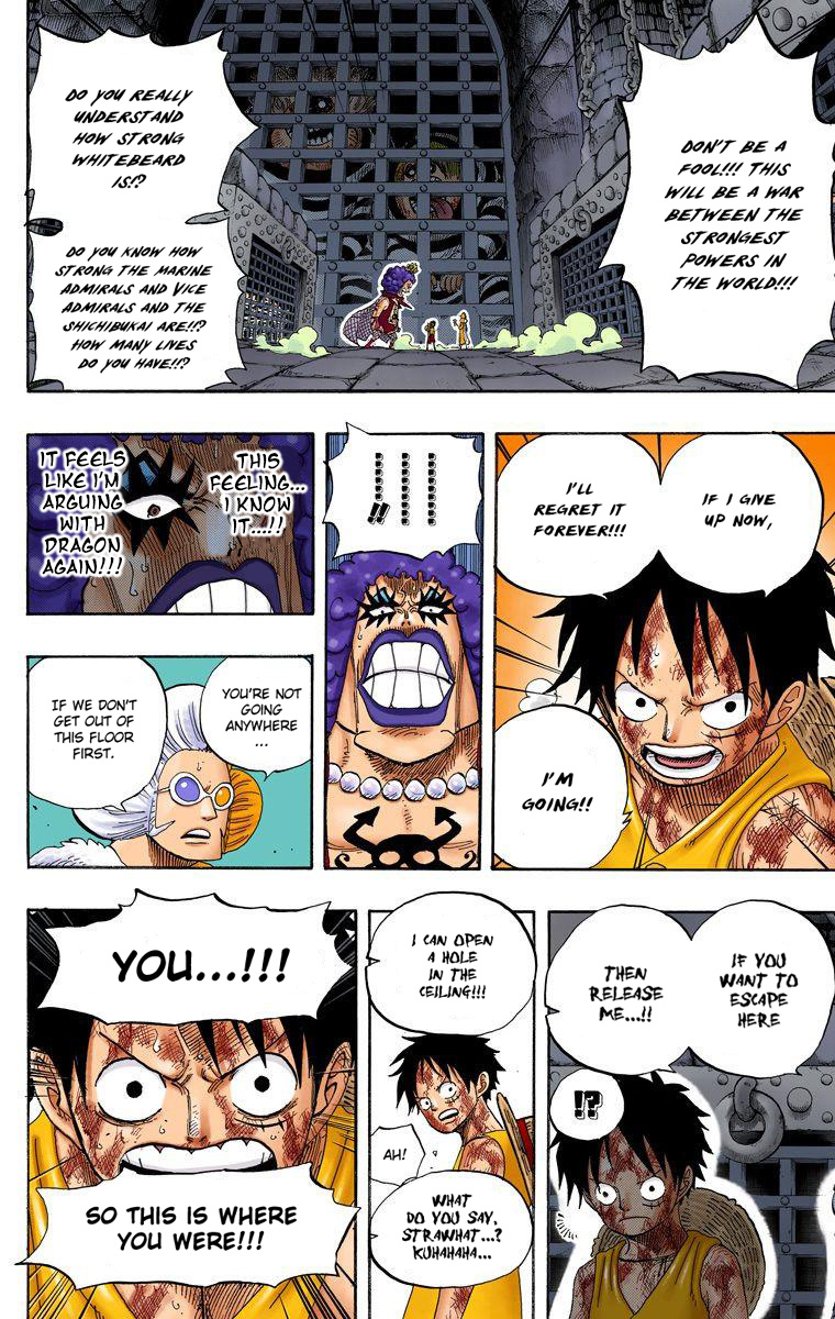 One Piece - Digital Colored Comics - Vol.55 Chapter 540: Level 6, Infinite Hell