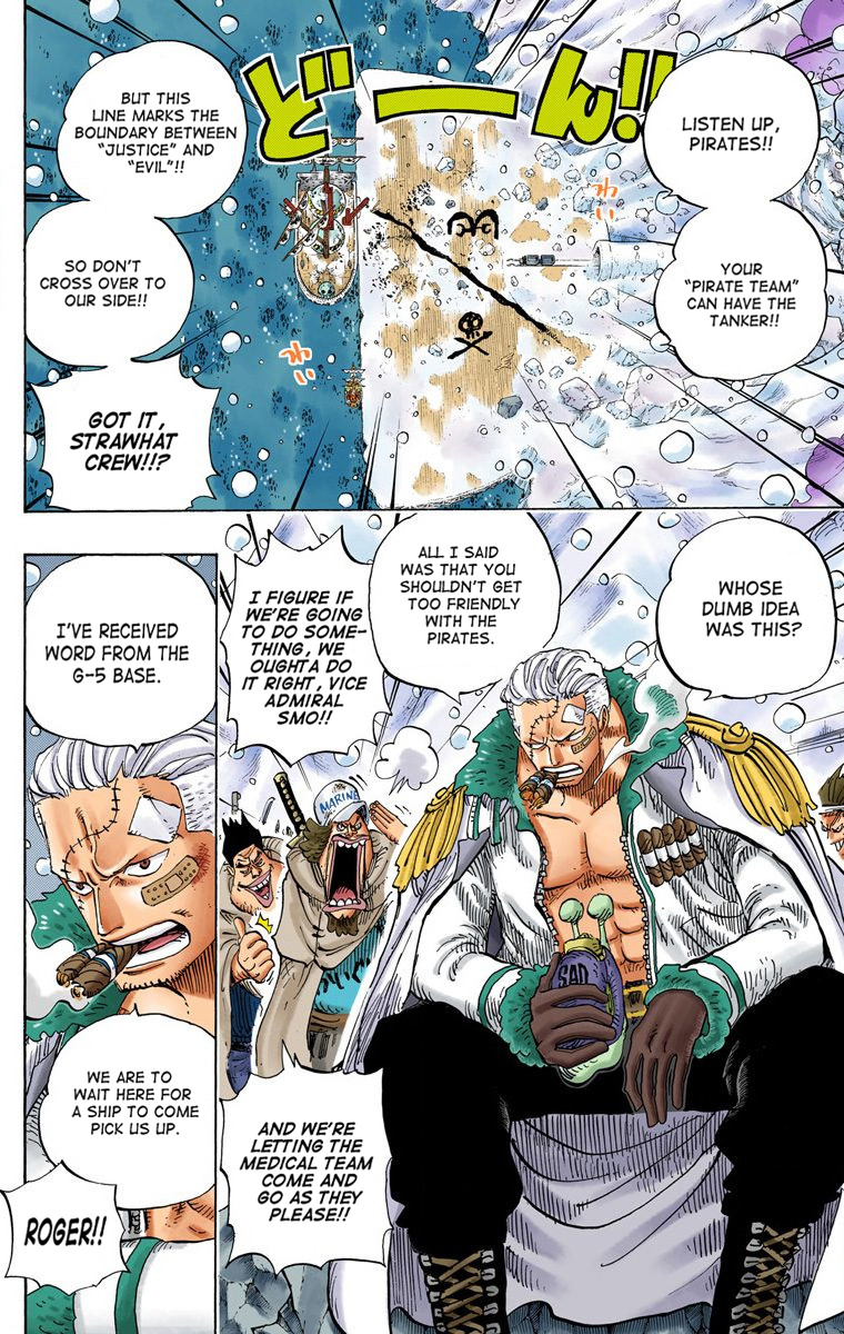 One Piece - Digital Colored Comics - Vol.70 Chapter 696: Common Interest