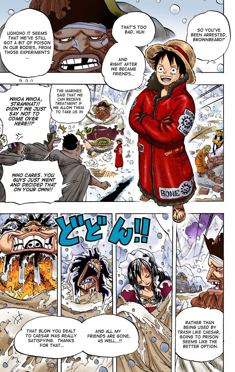 One Piece - Digital Colored Comics - Vol.70 Chapter 696: Common Interest