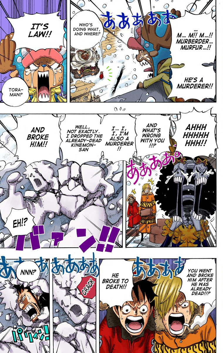 One Piece - Digital Colored Comics - Vol.70 Chapter 696: Common Interest