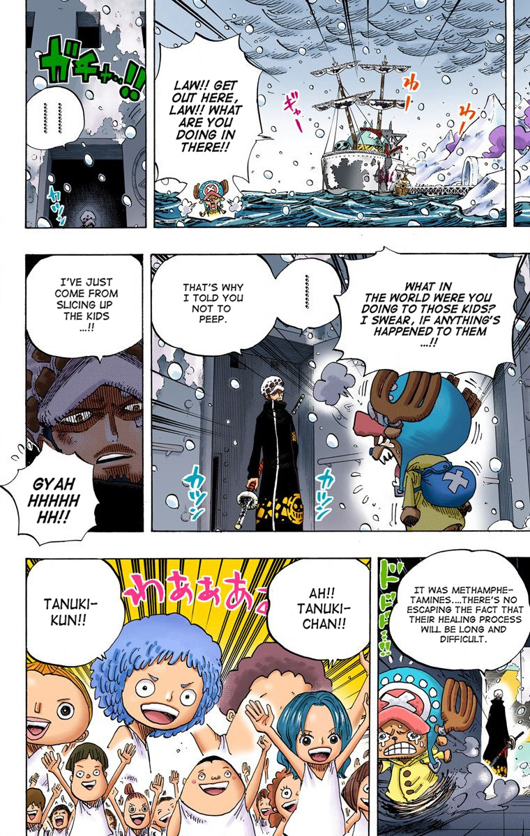 One Piece - Digital Colored Comics - Vol.70 Chapter 696: Common Interest