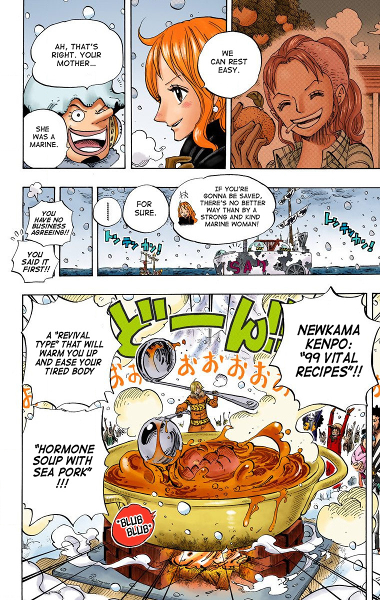 One Piece - Digital Colored Comics - Vol.70 Chapter 696: Common Interest