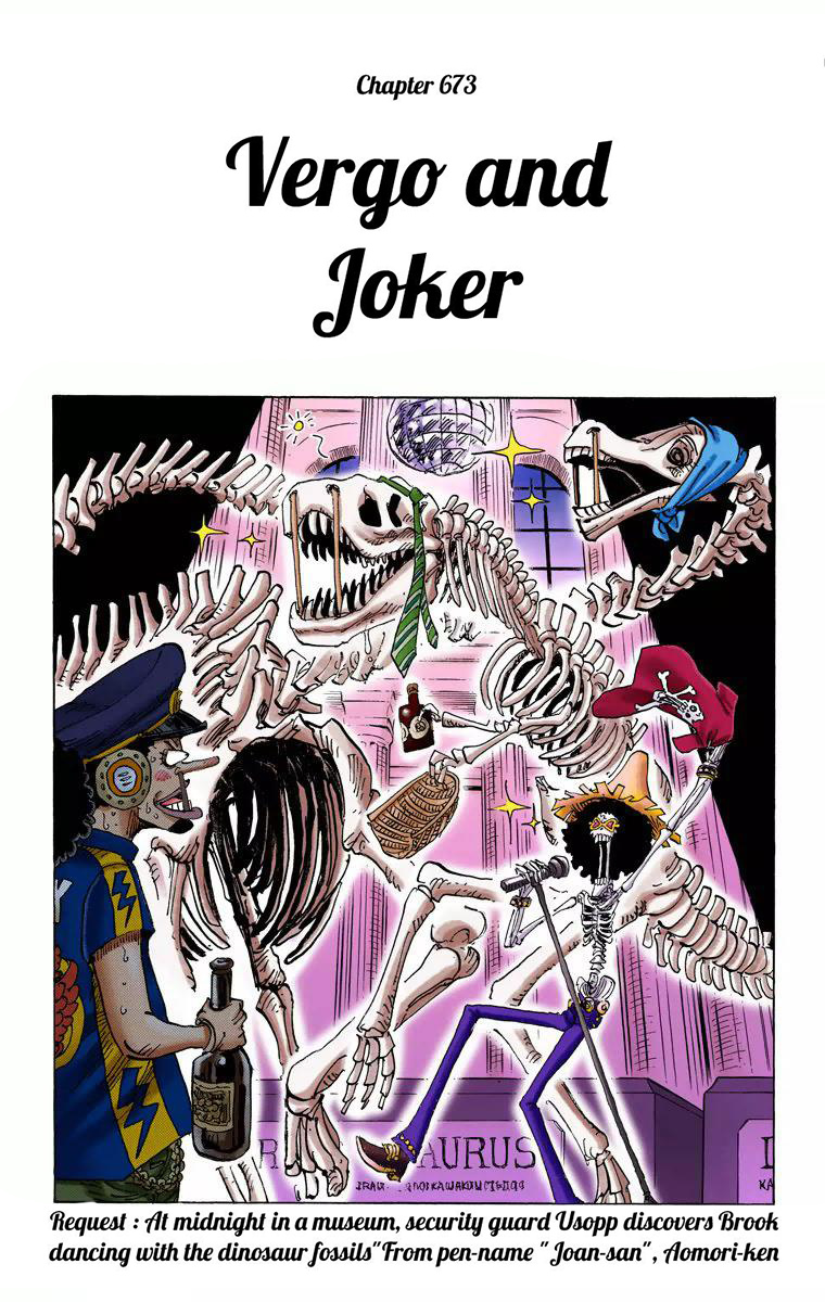 One Piece - Digital Colored Comics - Vol.68 Chapter 673: Vergo And Joker