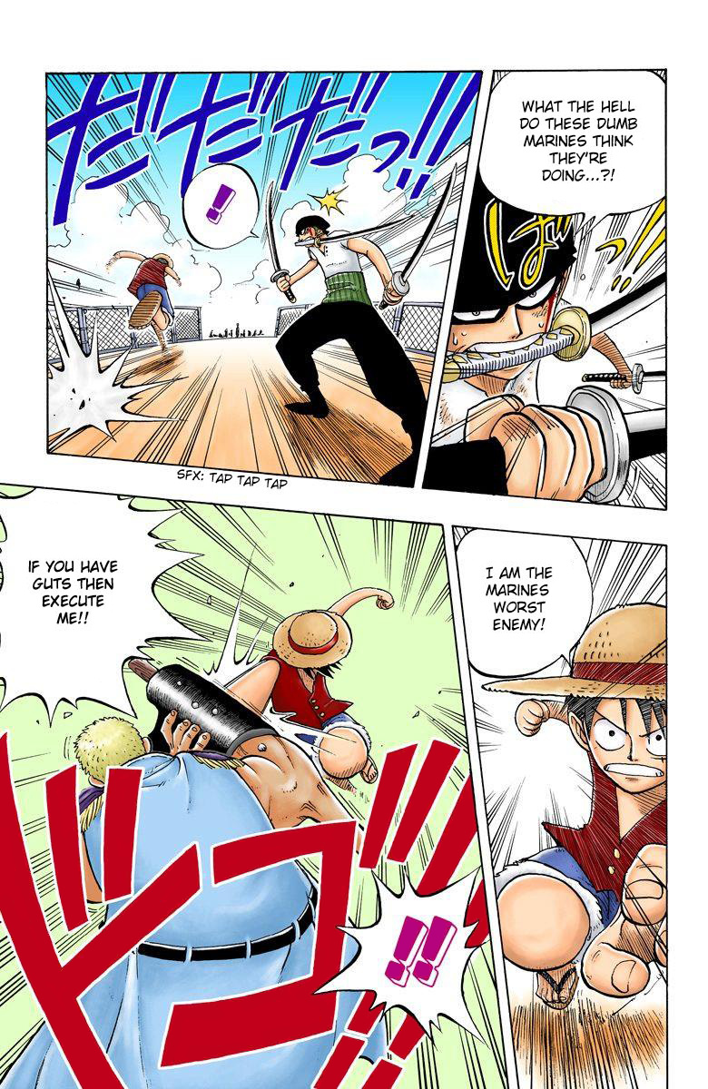 One Piece - Digital Colored Comics - Vol.1 Chapter 6: The First Crew Member