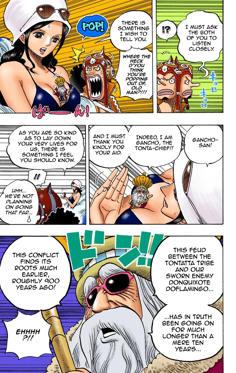 One Piece - Digital Colored Comics - Vol.72 Chapter 718: The Riku Royal Army In The Flower Field