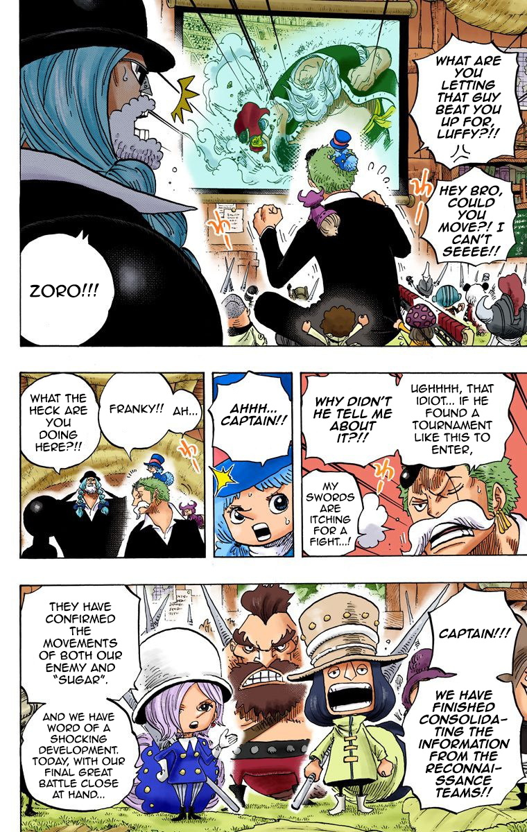 One Piece - Digital Colored Comics - Vol.72 Chapter 718: The Riku Royal Army In The Flower Field