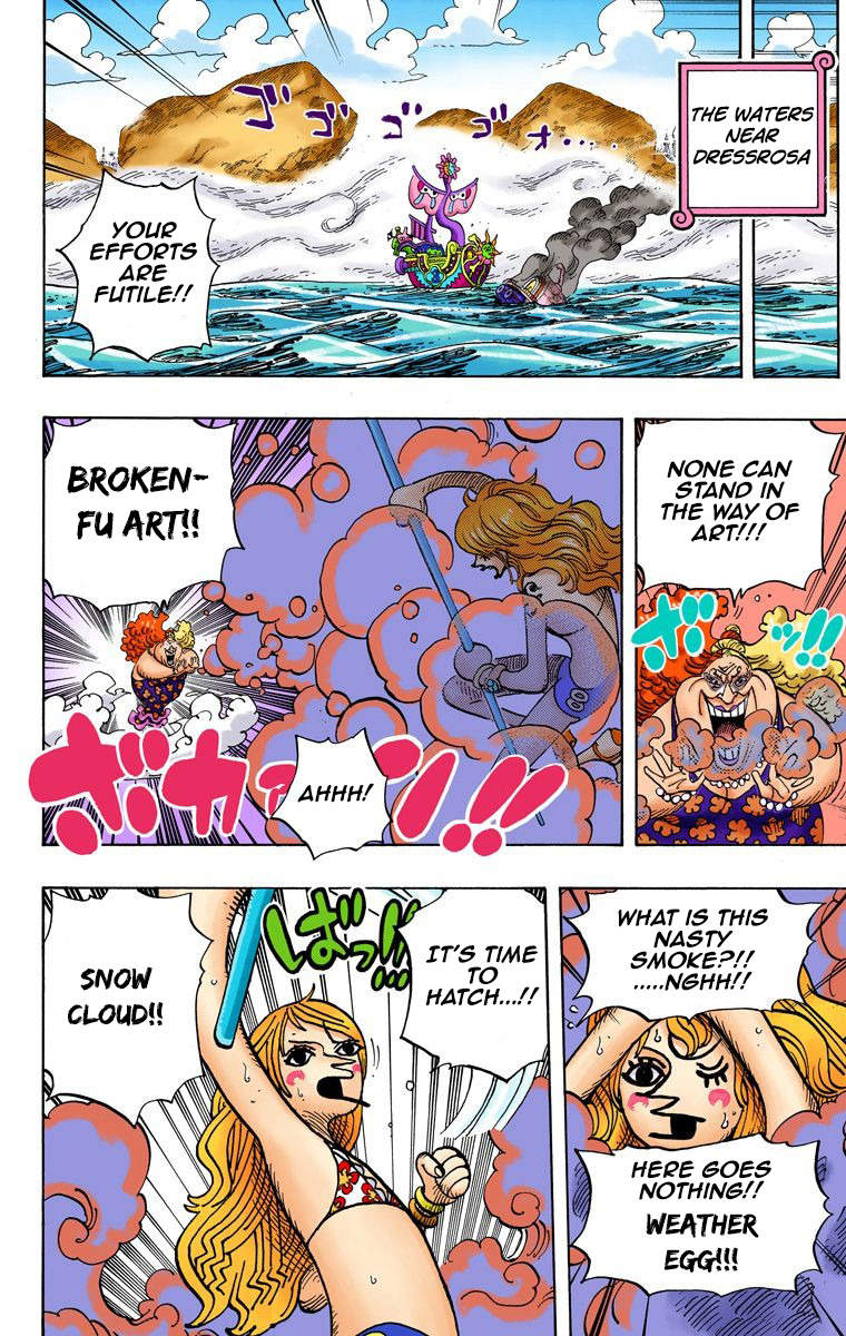 One Piece - Digital Colored Comics - Vol.72 Chapter 718: The Riku Royal Army In The Flower Field