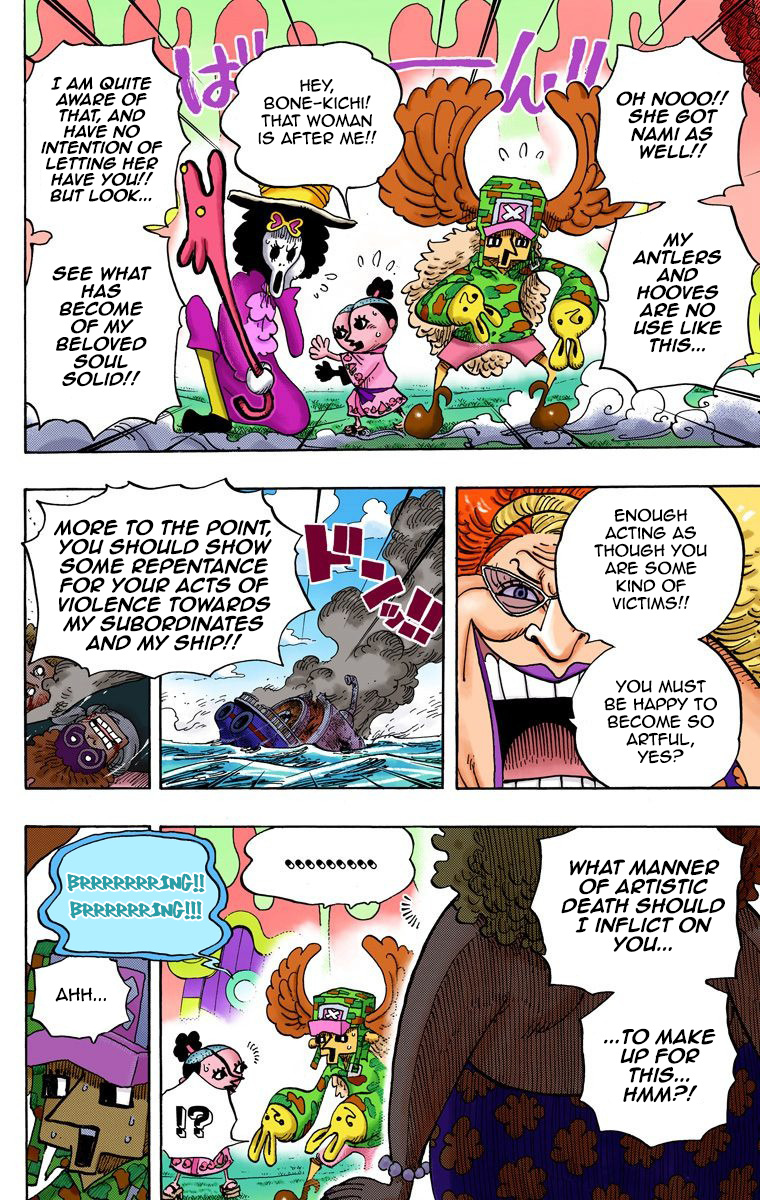 One Piece - Digital Colored Comics - Vol.72 Chapter 718: The Riku Royal Army In The Flower Field