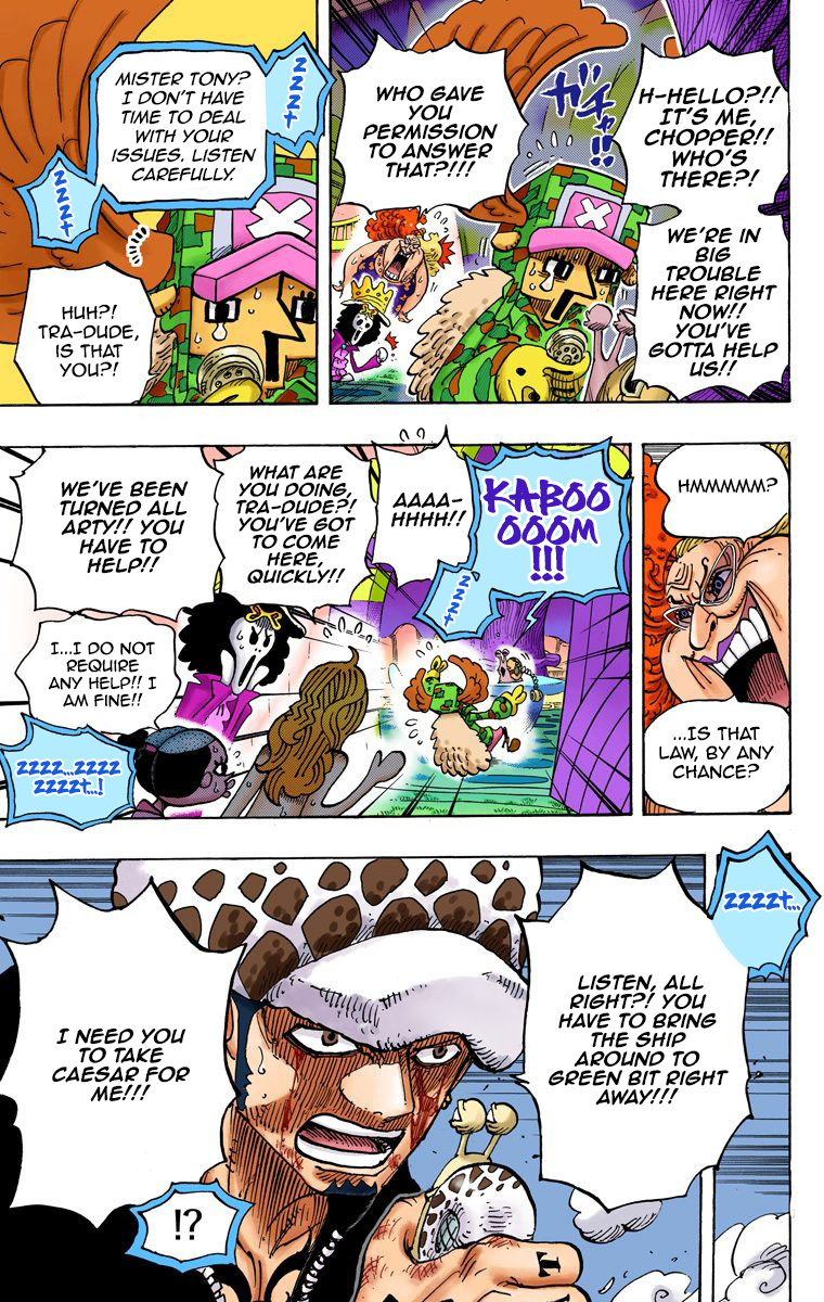 One Piece - Digital Colored Comics - Vol.72 Chapter 718: The Riku Royal Army In The Flower Field