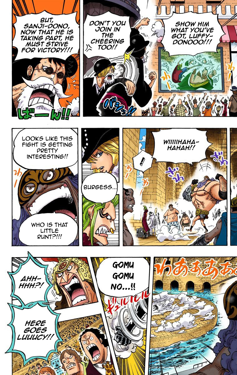 One Piece - Digital Colored Comics - Vol.72 Chapter 718: The Riku Royal Army In The Flower Field