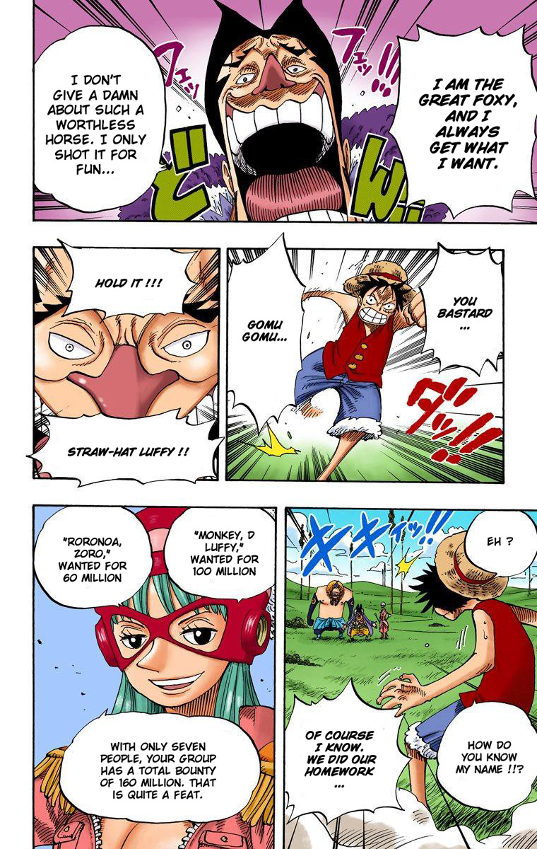 One Piece - Digital Colored Comics - Vol.32 Chapter 305: Foxy, The Silver Fox