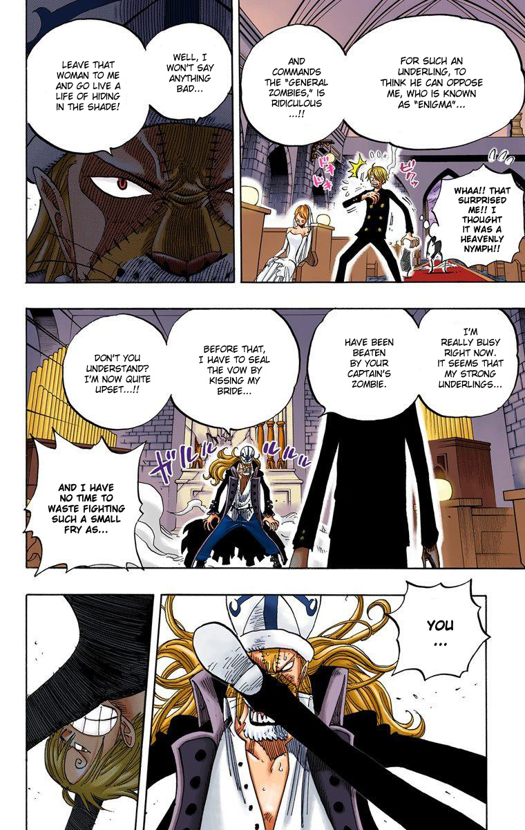 One Piece - Digital Colored Comics - Vol.48 Chapter 463: Pirate Sanji Vs Enigma Absalom