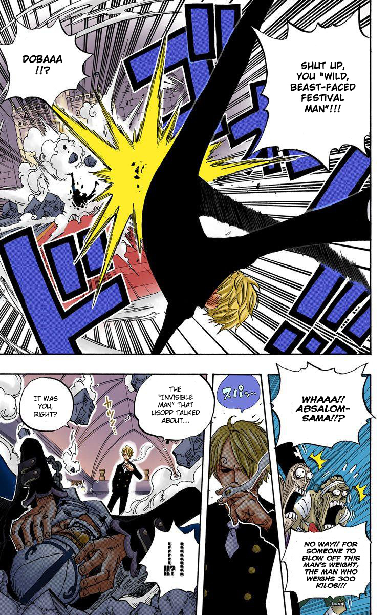 One Piece - Digital Colored Comics - Vol.48 Chapter 463: Pirate Sanji Vs Enigma Absalom