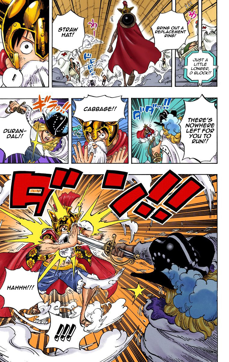 One Piece - Digital Colored Comics - Vol.72 Chapter 720: The Imprisoned Gladiators