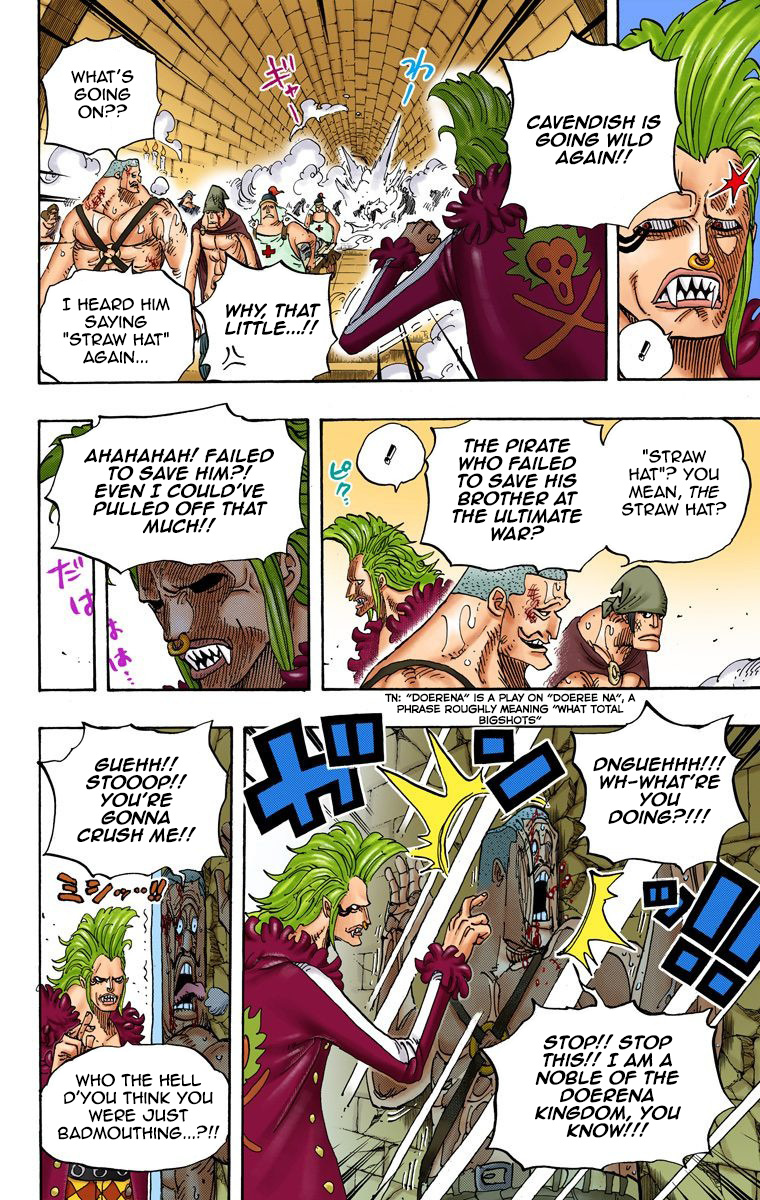 One Piece - Digital Colored Comics - Vol.72 Chapter 720: The Imprisoned Gladiators