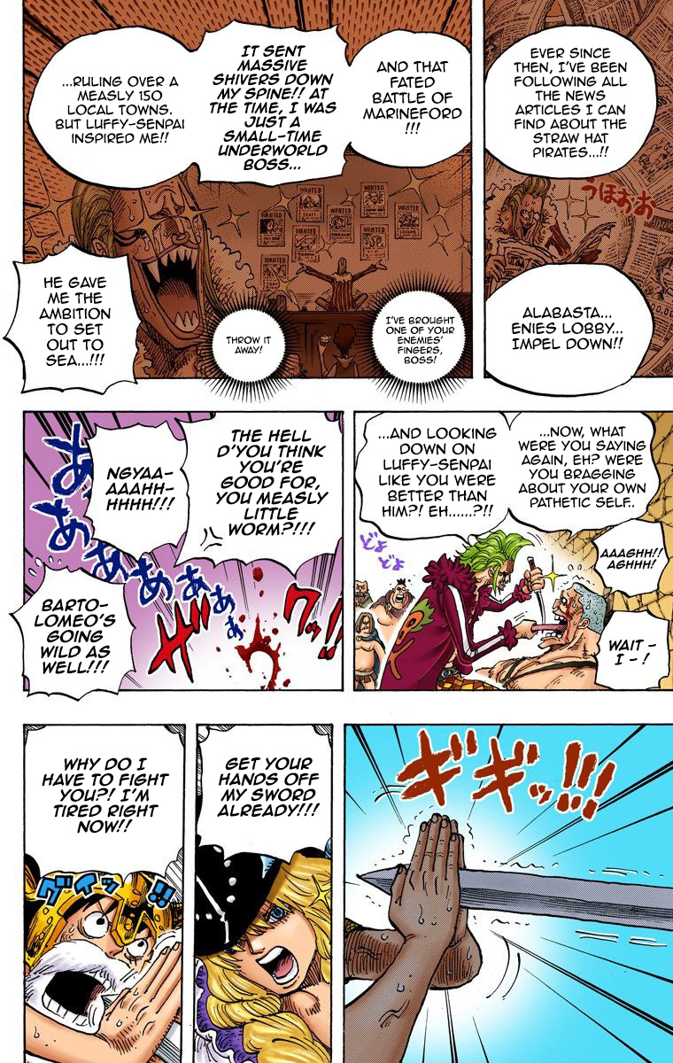 One Piece - Digital Colored Comics - Vol.72 Chapter 720: The Imprisoned Gladiators