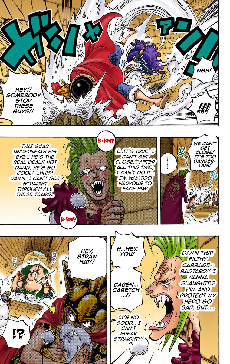 One Piece - Digital Colored Comics - Vol.72 Chapter 720: The Imprisoned Gladiators