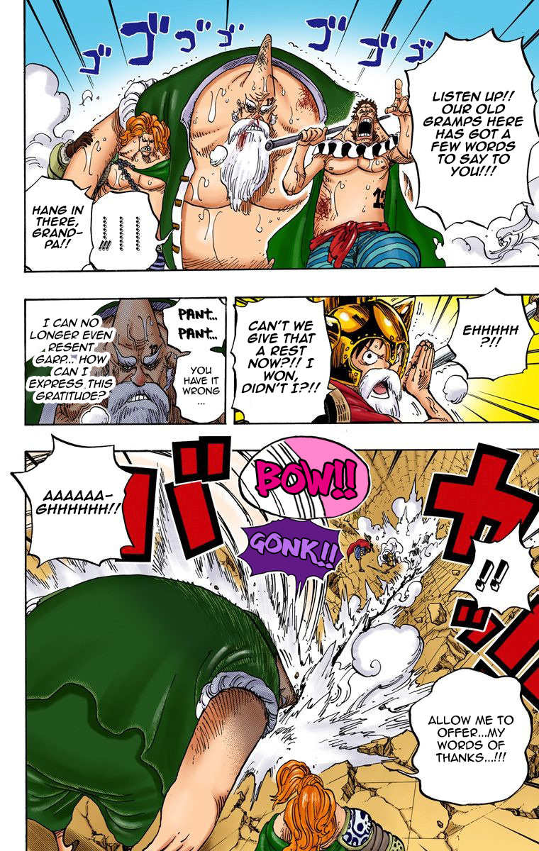 One Piece - Digital Colored Comics - Vol.72 Chapter 720: The Imprisoned Gladiators