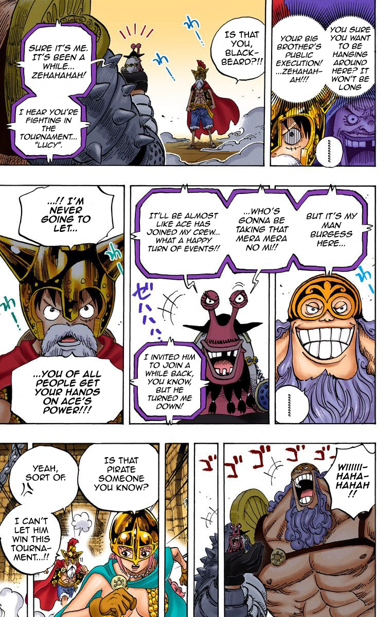 One Piece - Digital Colored Comics - Vol.72 Chapter 720: The Imprisoned Gladiators