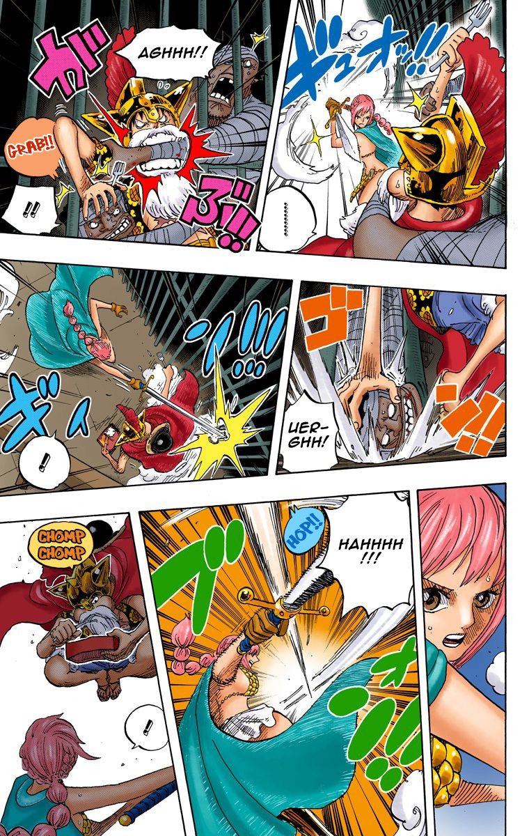 One Piece - Digital Colored Comics - Vol.72 Chapter 720: The Imprisoned Gladiators