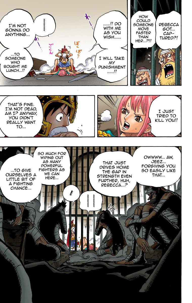 One Piece - Digital Colored Comics - Vol.72 Chapter 720: The Imprisoned Gladiators