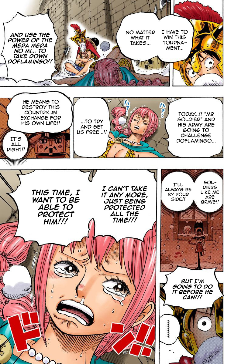 One Piece - Digital Colored Comics - Vol.72 Chapter 720: The Imprisoned Gladiators