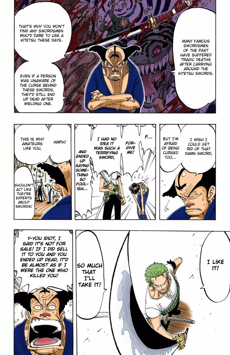 One Piece - Digital Colored Comics - Vol.11 Chapter 97: Sandai Kitetsu