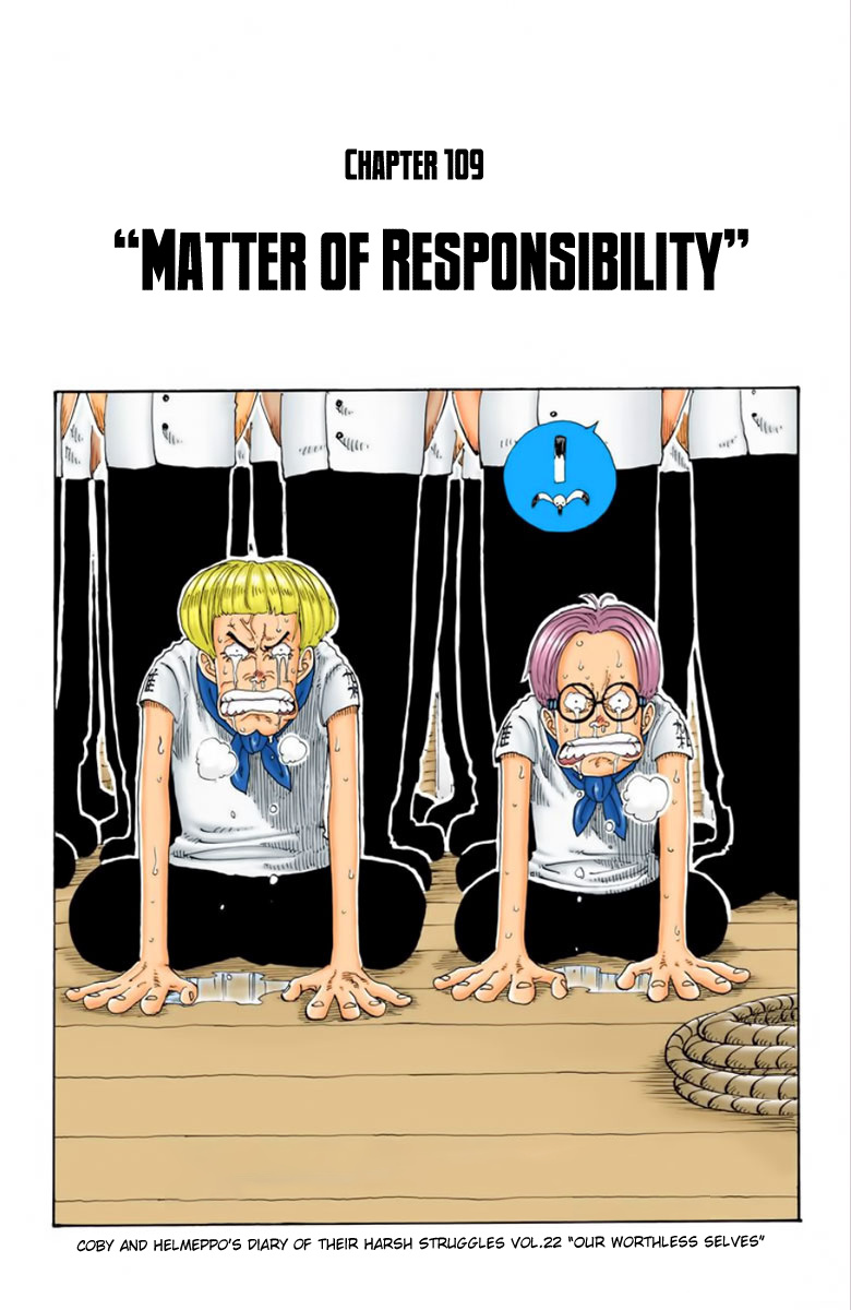 One Piece - Digital Colored Comics - Vol.13 Chapter 109: Matter Of Responsibility