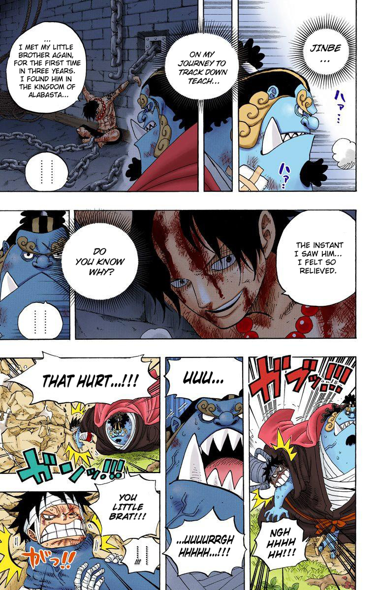 One Piece - Digital Colored Comics - Vol.60 Chapter 590: My Little Brother