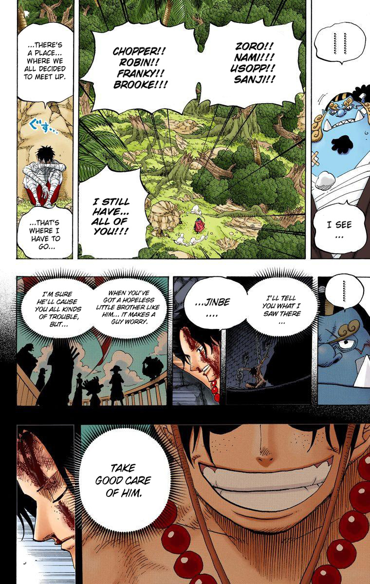 One Piece - Digital Colored Comics - Vol.60 Chapter 590: My Little Brother