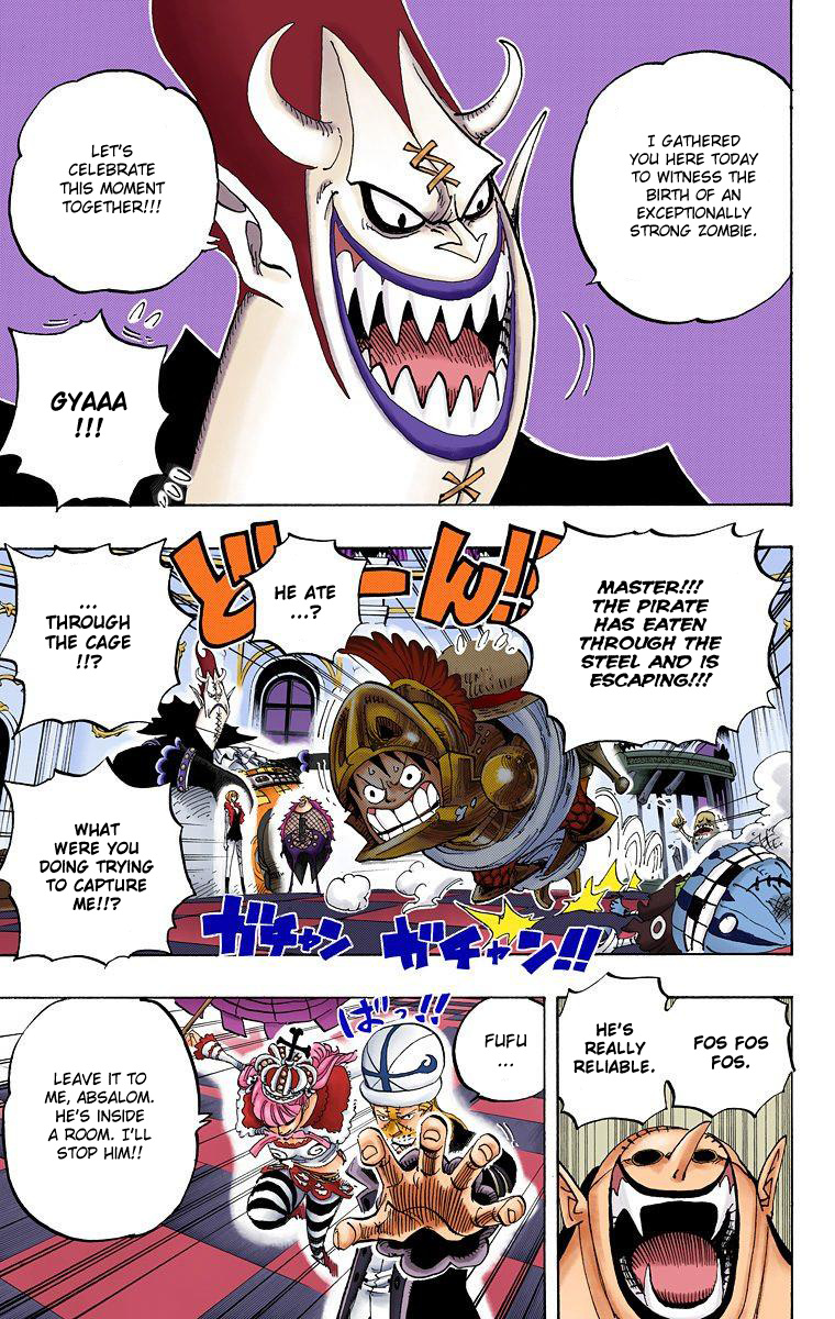 One Piece - Digital Colored Comics - Vol.47 Chapter 455: Shichibukai Gecko Moria