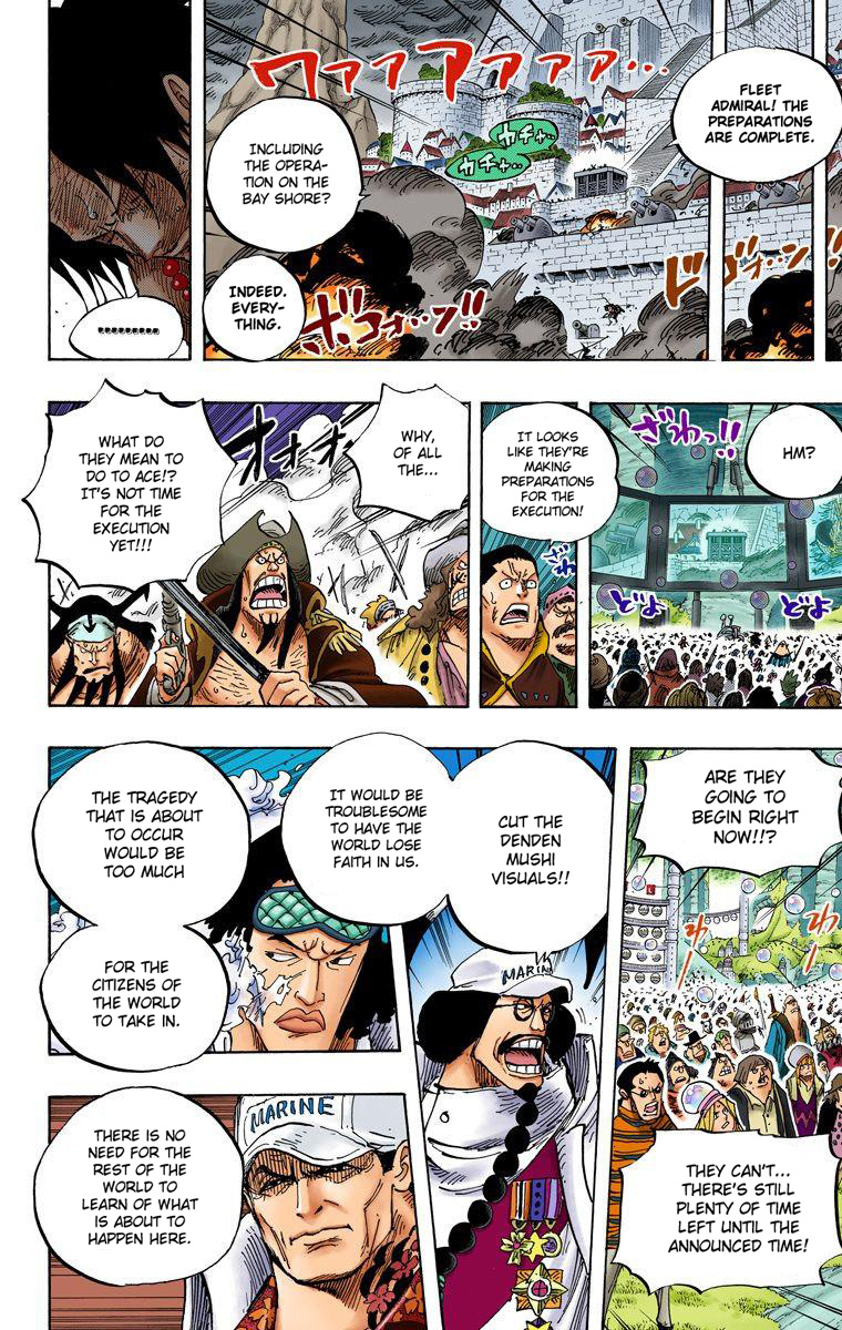 One Piece - Digital Colored Comics - Vol.57 Chapter 561: Luffy Vs Mihawk