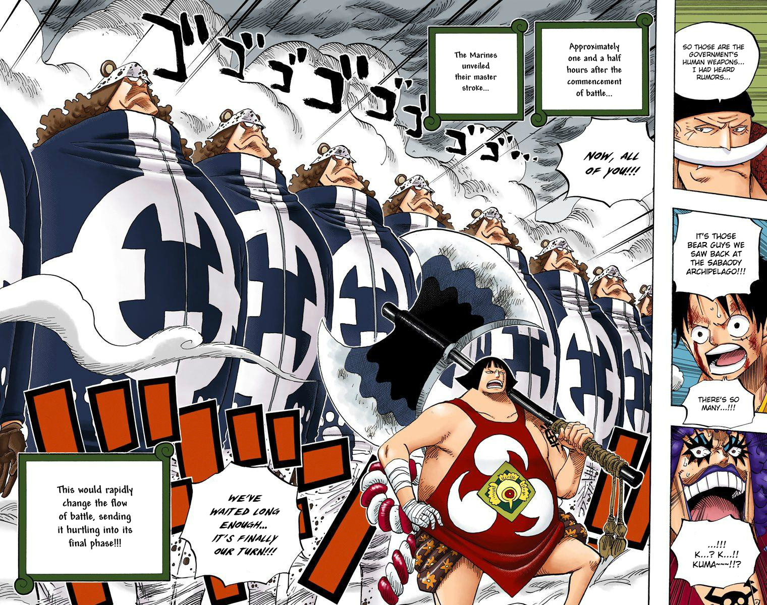 One Piece - Digital Colored Comics - Vol.57 Chapter 561: Luffy Vs Mihawk