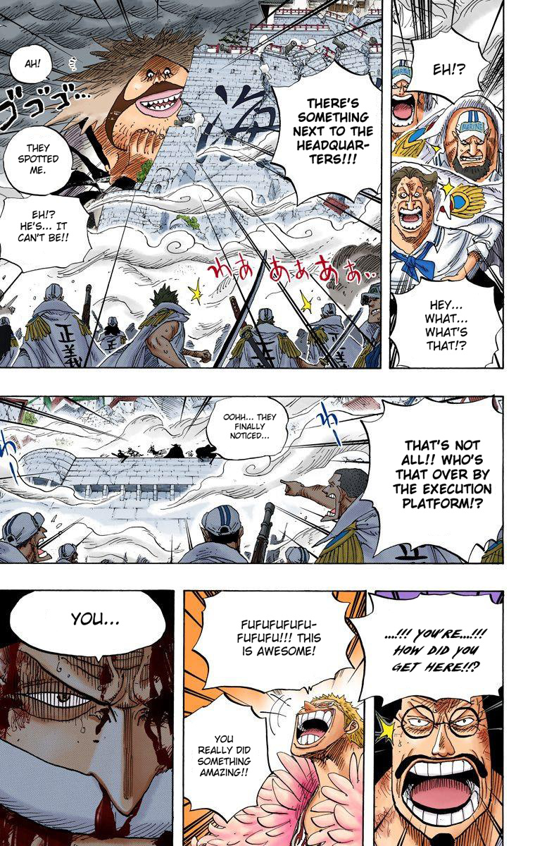 One Piece - Digital Colored Comics - Vol.59 Chapter 575: Rage Without Words