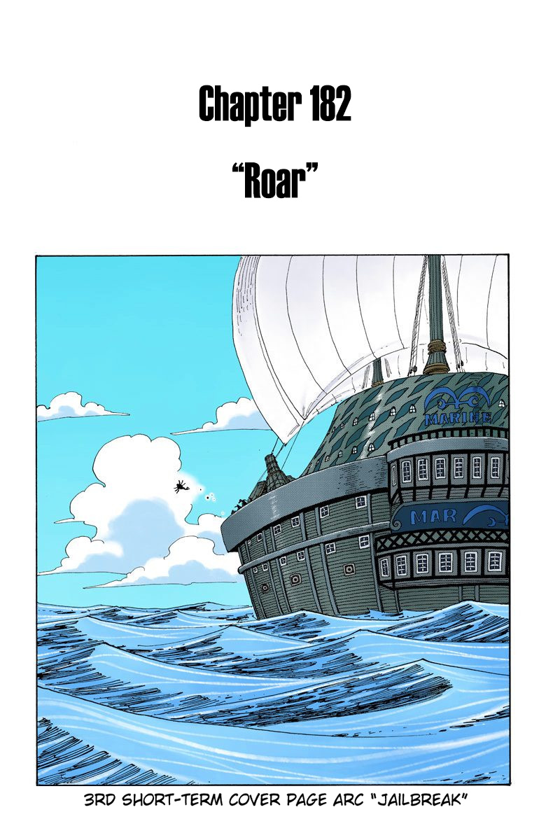 One Piece - Digital Colored Comics - Vol.20 Chapter 182: Roar