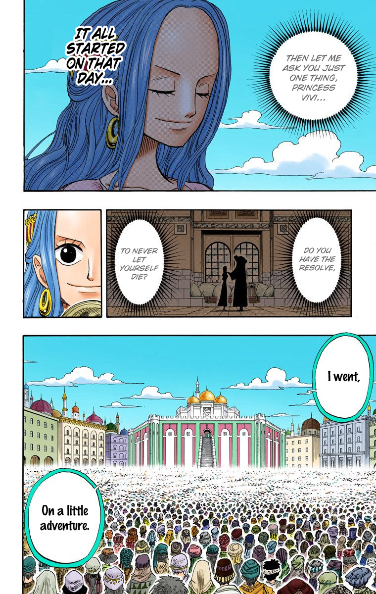 One Piece - Digital Colored Comics - Vol.23 Chapter 216: Vivi's Adventure