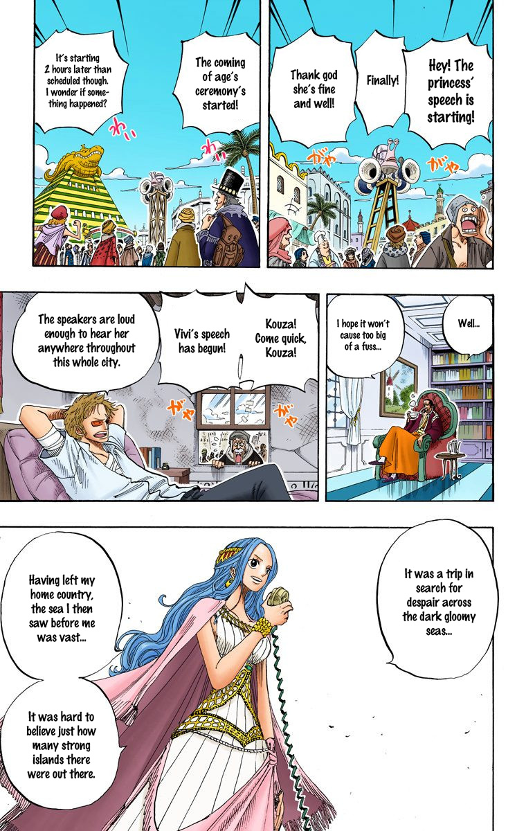 One Piece - Digital Colored Comics - Vol.23 Chapter 216: Vivi's Adventure