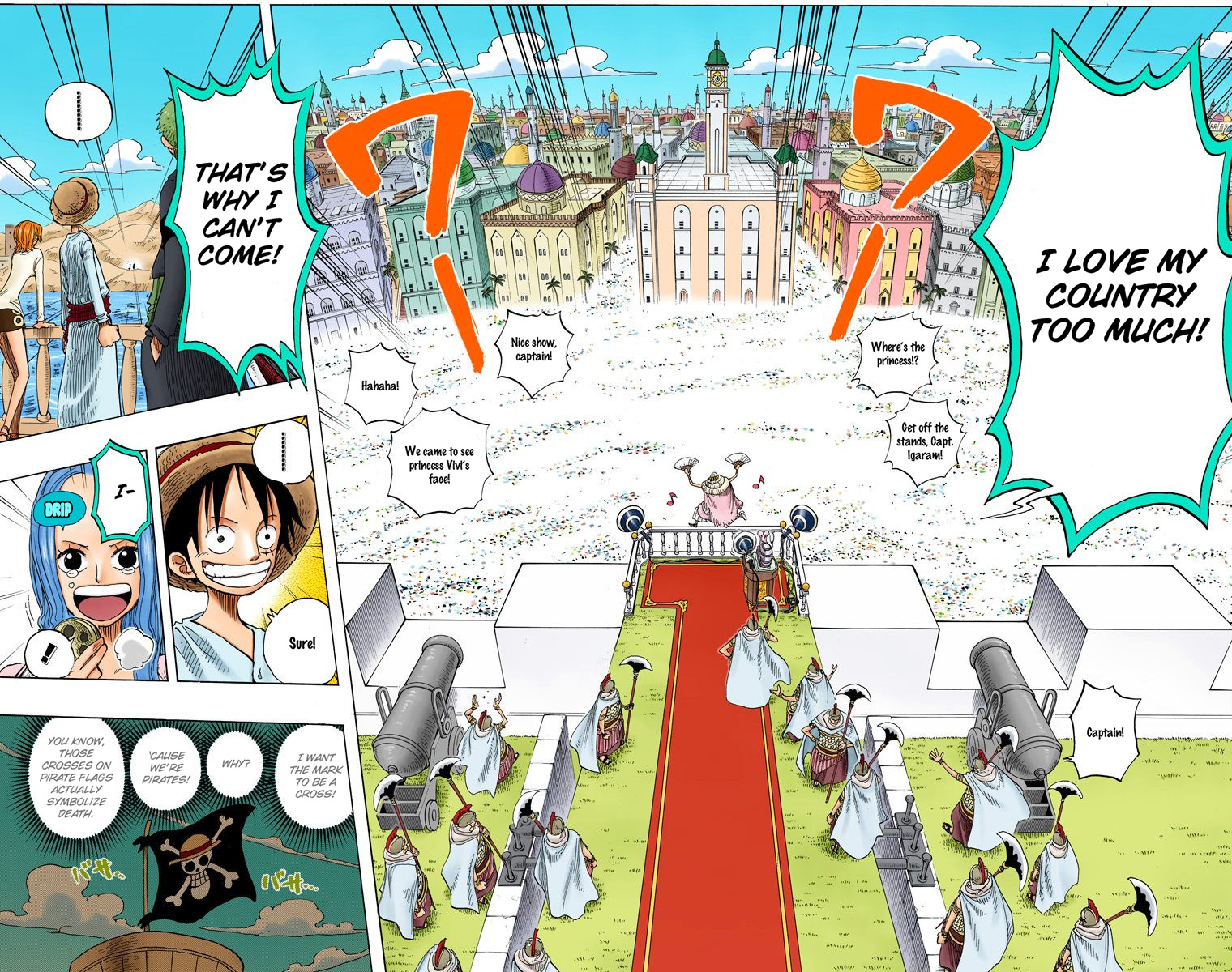 One Piece - Digital Colored Comics - Vol.23 Chapter 216: Vivi's Adventure