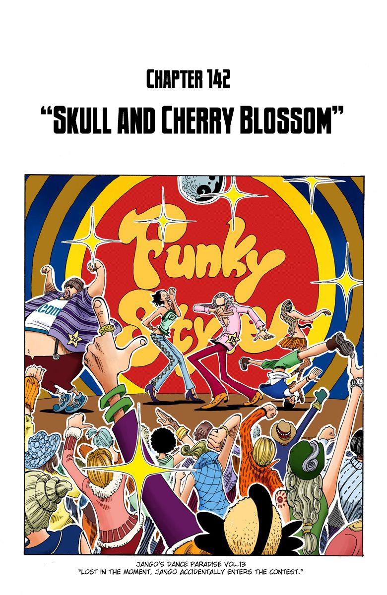 One Piece - Digital Colored Comics - Vol.16 Chapter 142: Skull And Cherry Blossom