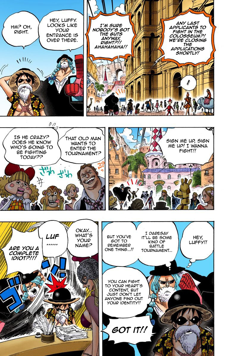 One Piece - Digital Colored Comics - Vol.71 Chapter 703: The Waiting Room