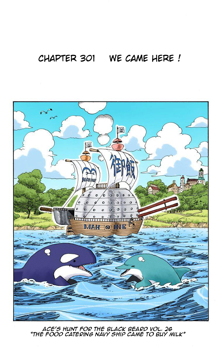 One Piece - Digital Colored Comics - Vol.32 Chapter 301: We Came Here!