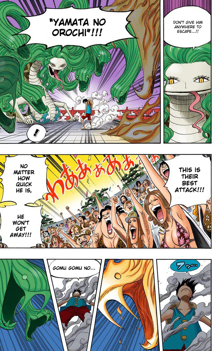 One Piece - Digital Colored Comics - Vol.53 Chapter 520: The Gorgon's Eye